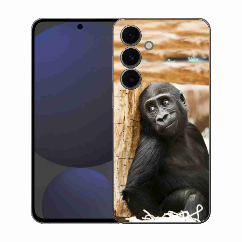 Gélový kryt mmCase na Samsung Galaxy S25 FE - gorila