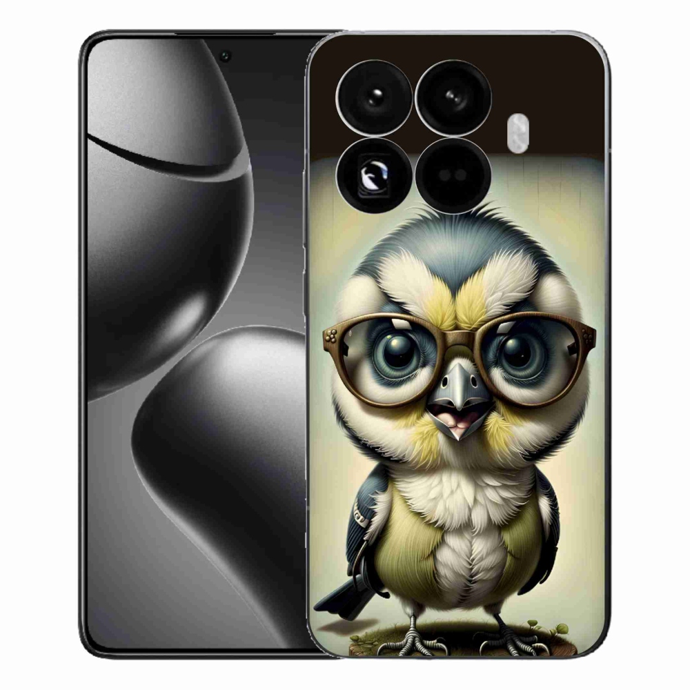 Gélový kryt mmCase na Xiaomi 15T Pro - mláďa s okuliarmi
