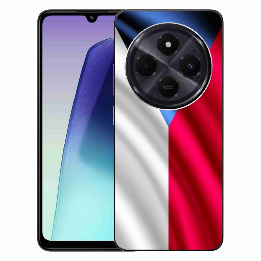 Gélový kryt mmCase na Xiaomi Redmi 14C/Poco C75 - česká vlajka