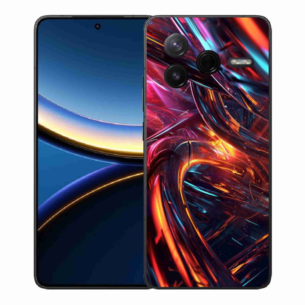 Gélový kryt mmCase na Xiaomi Poco F7 Pro - abstraktný motív 10