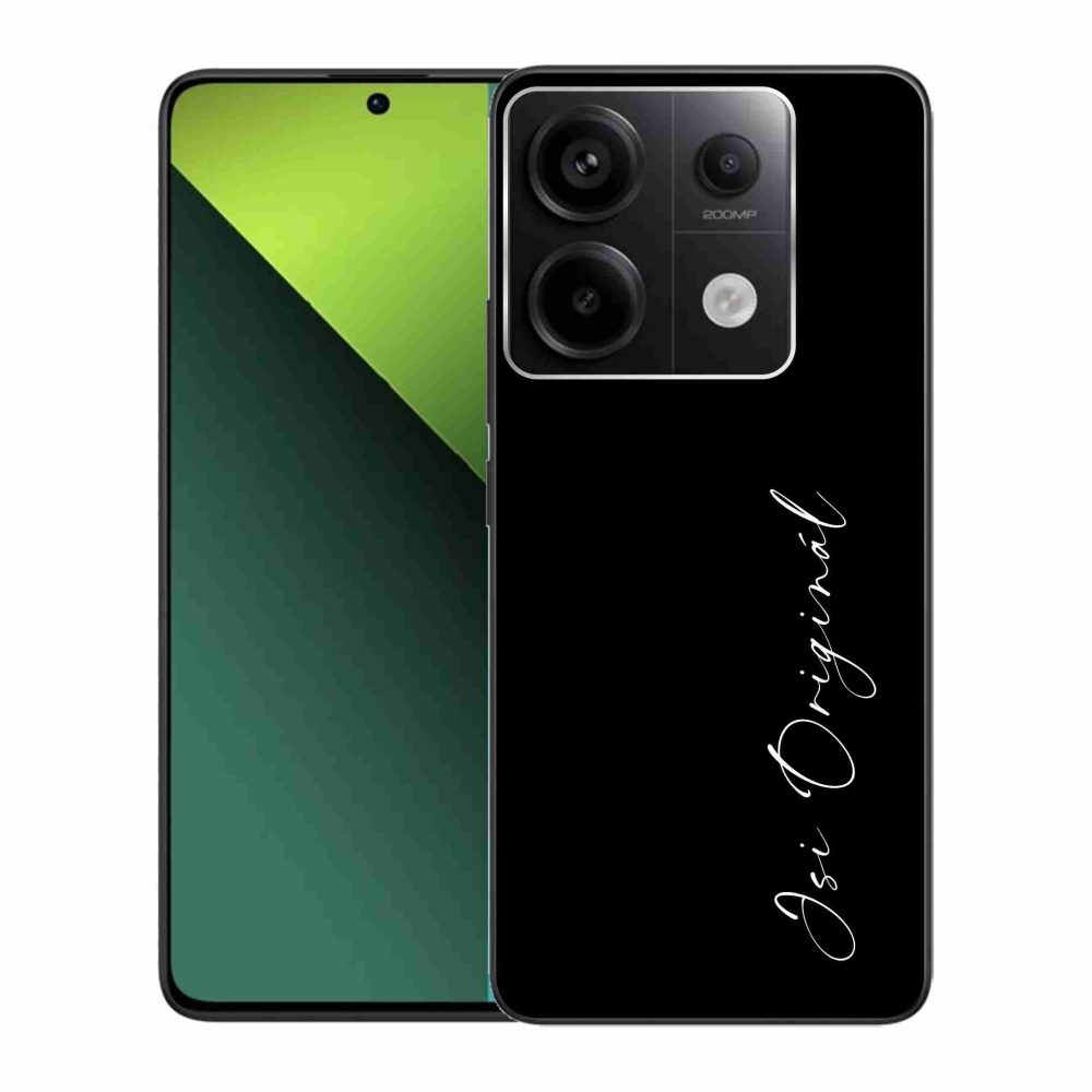 Gélový kryt mmCase na Xiaomi Redmi Note 13 Pro 5G/Poco X6 5G - si originál čierne pozadie