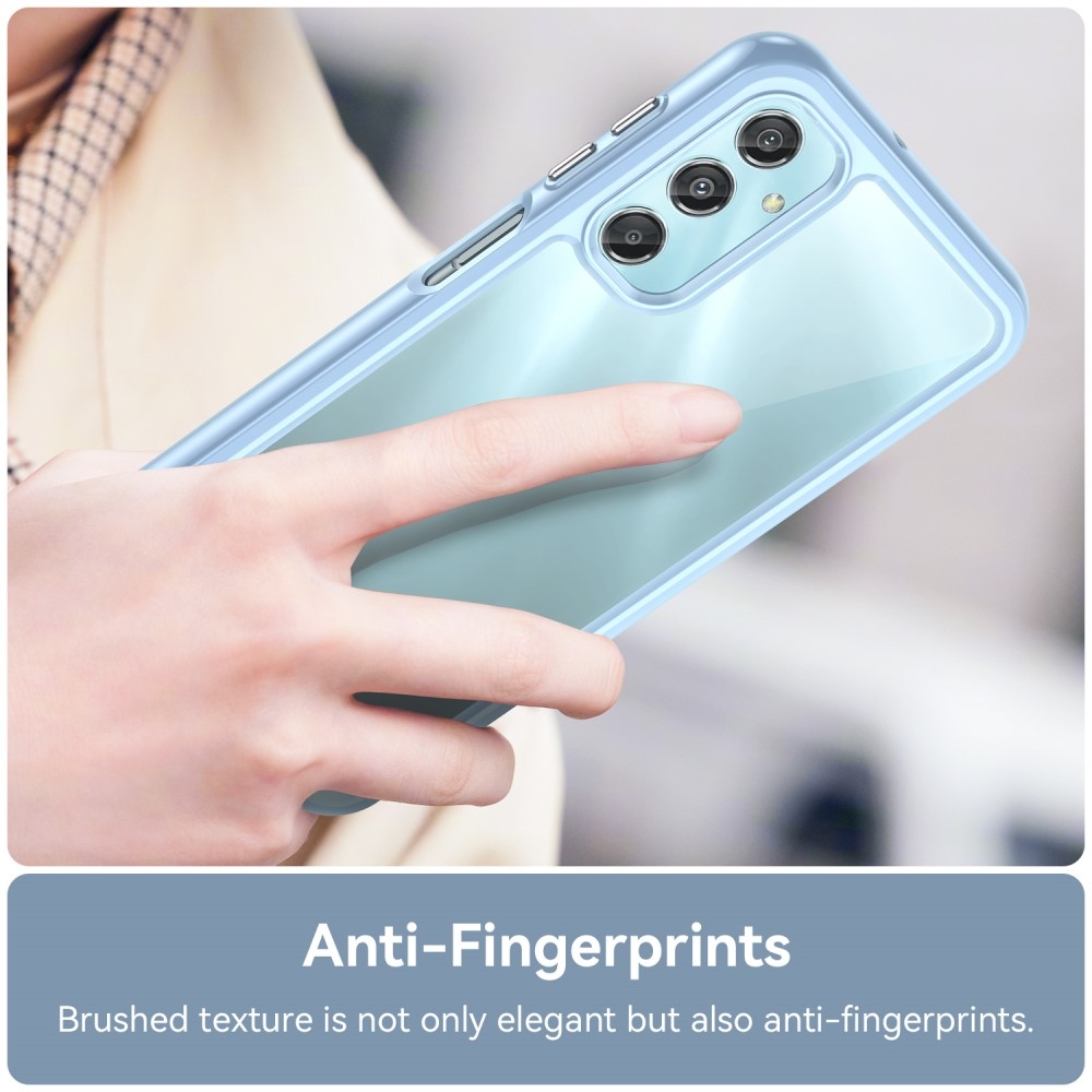 Gélový obal s pevným chrbtom na Samsung Galaxy A25 5G - modrý