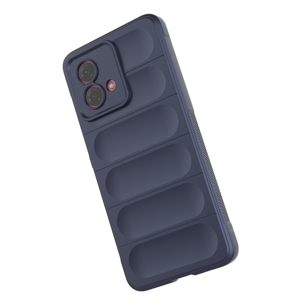 Rugg odolný gélový obal na Motorola Moto G84 5G - tmavomodrý