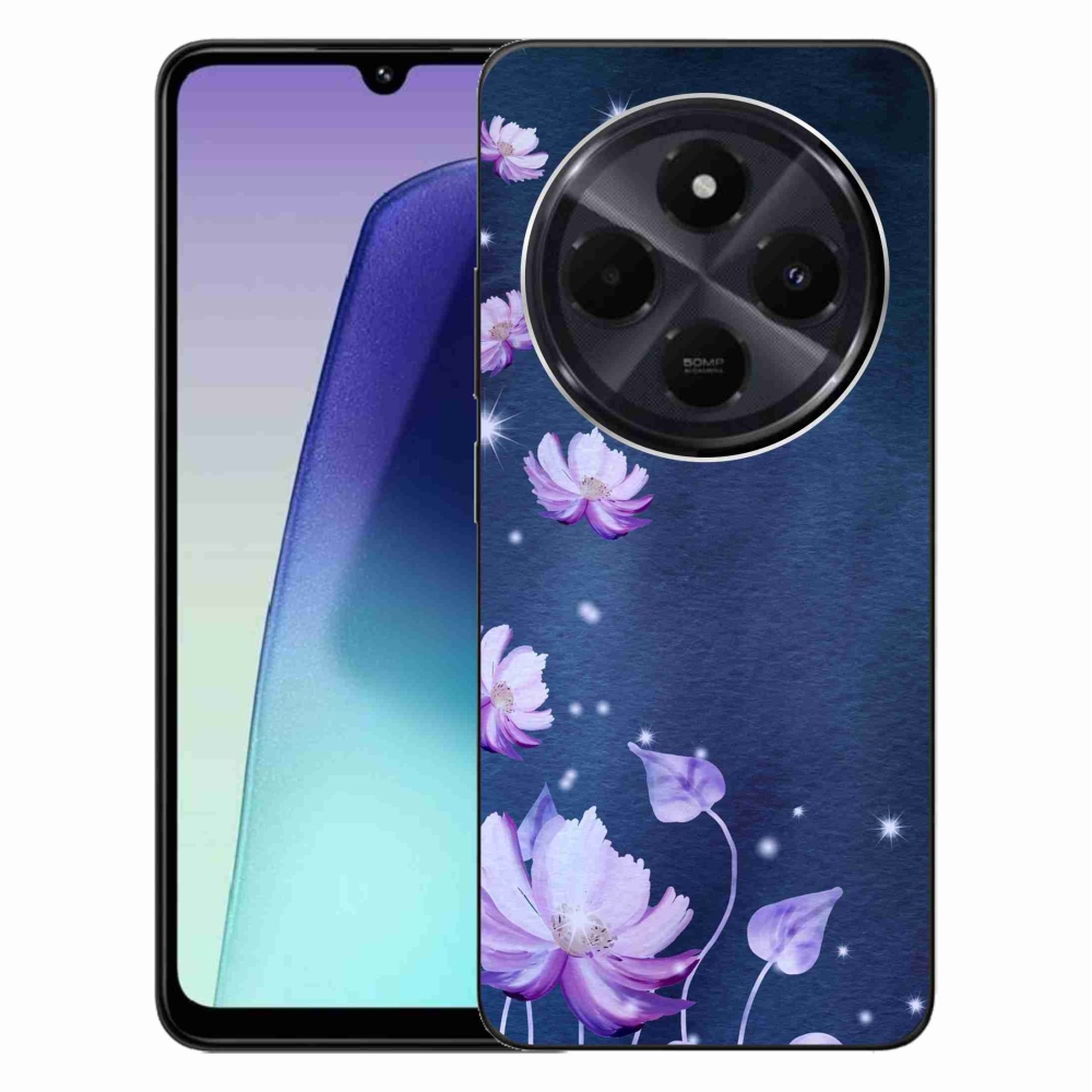 Gélový obal mmCase na Xiaomi Redmi 14C/Poco C75 - padajúce kvety