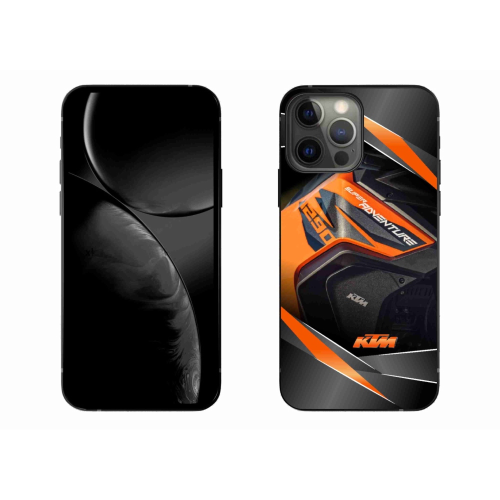 Gélový kryt mmCase na iPhone 13 Pro Max 6.7 - motorka ktm