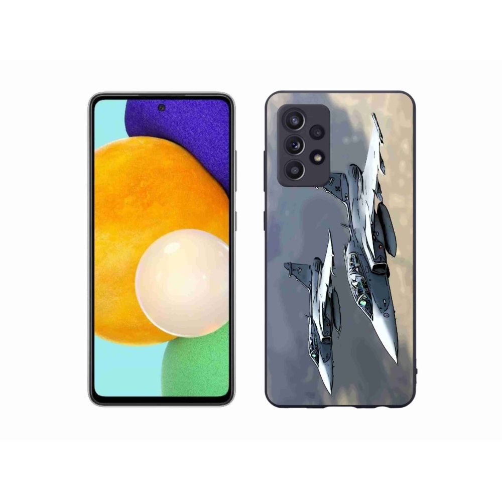 Gélový kryt mmCase na Samsung Galaxy A52s 5G - stíhačky