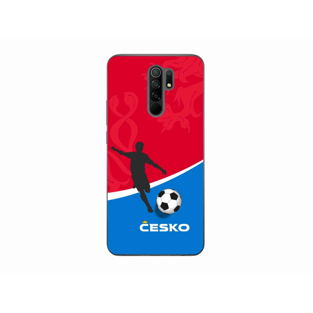 Gélový kryt mmCase na Xiaomi Redmi 9 - futbal Česko