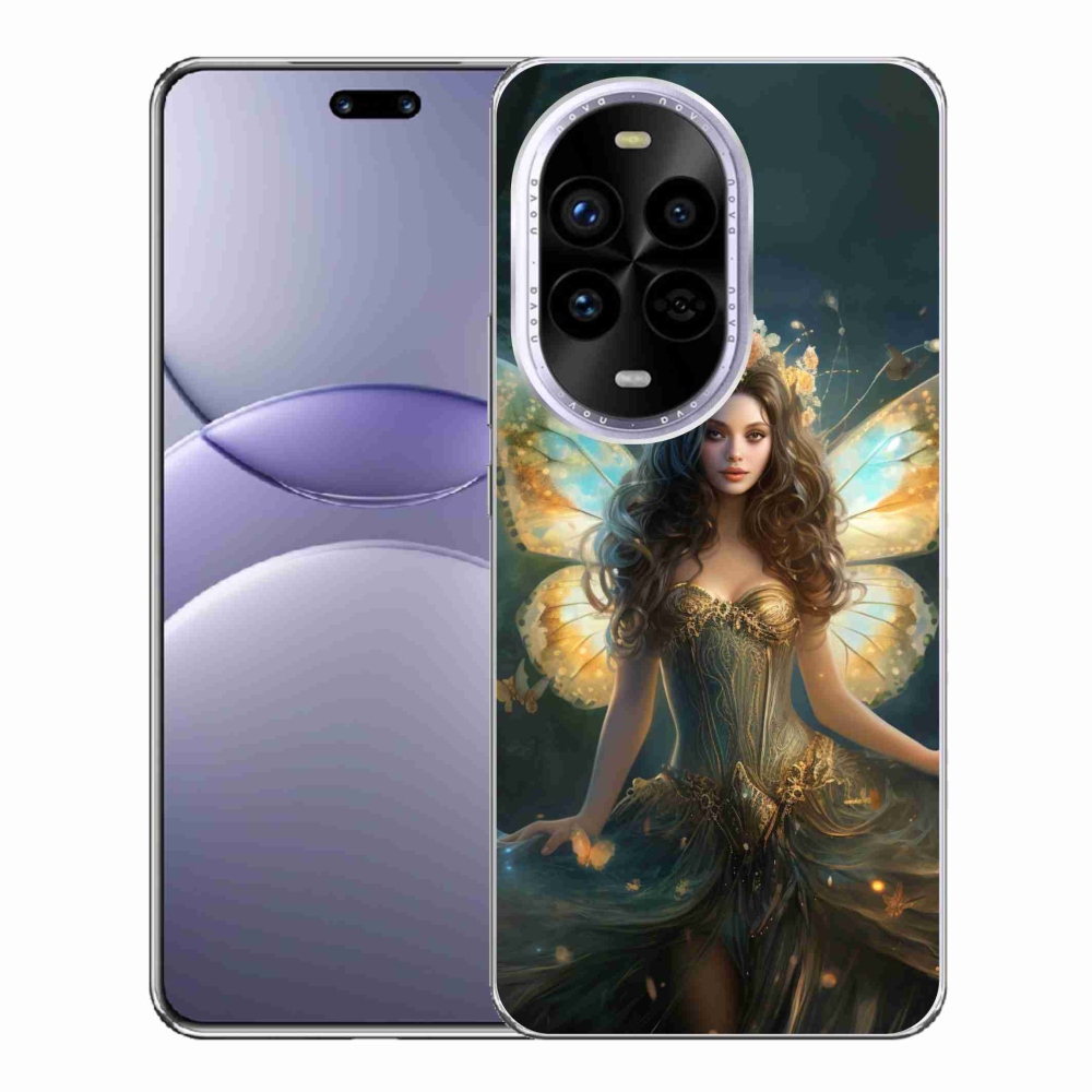 Gélový kryt mmCase na Huawei Nova 13 Pro 5G - motýlia žena