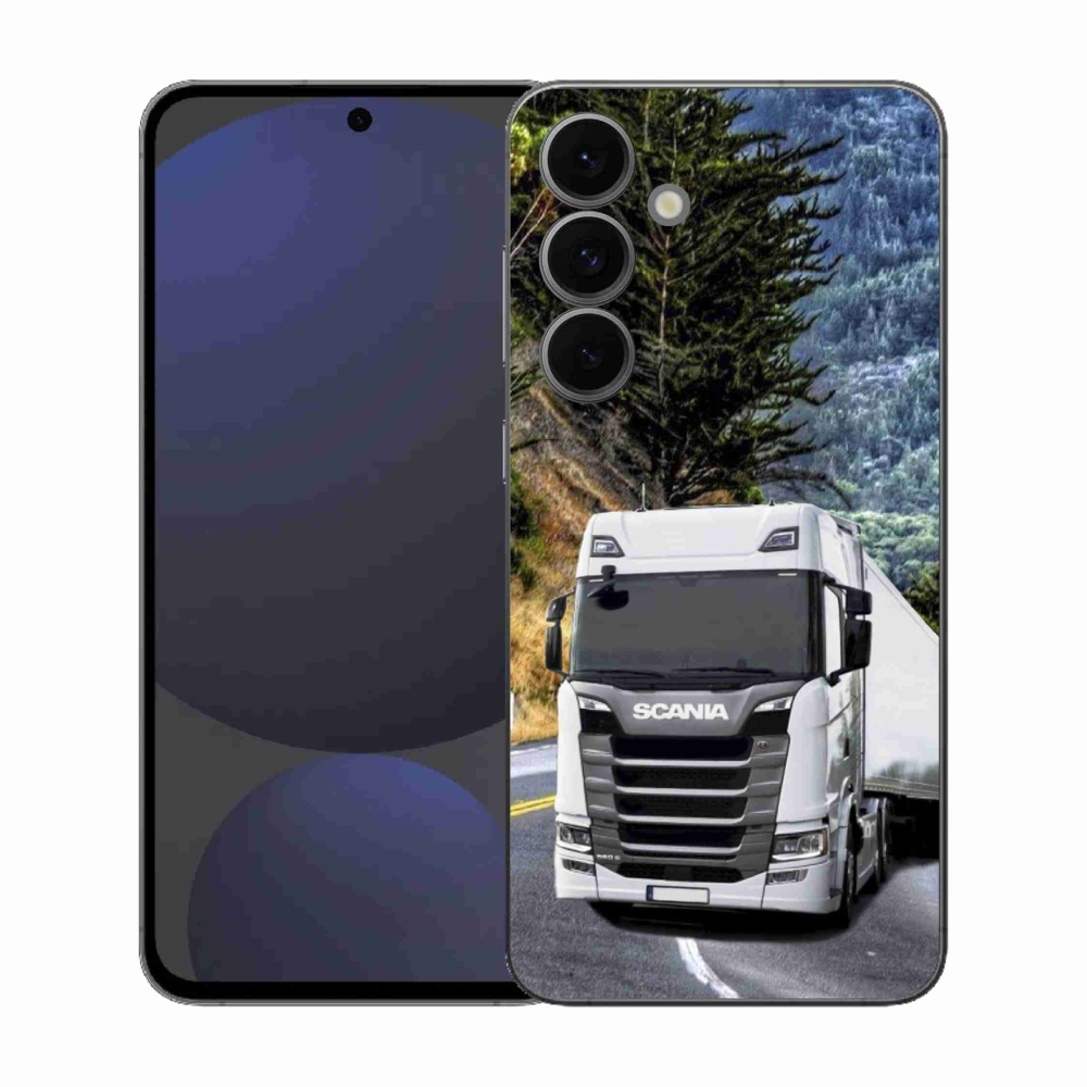 Gélový kryt mmCase na Samsung Galaxy S25 FE - kamión 1
