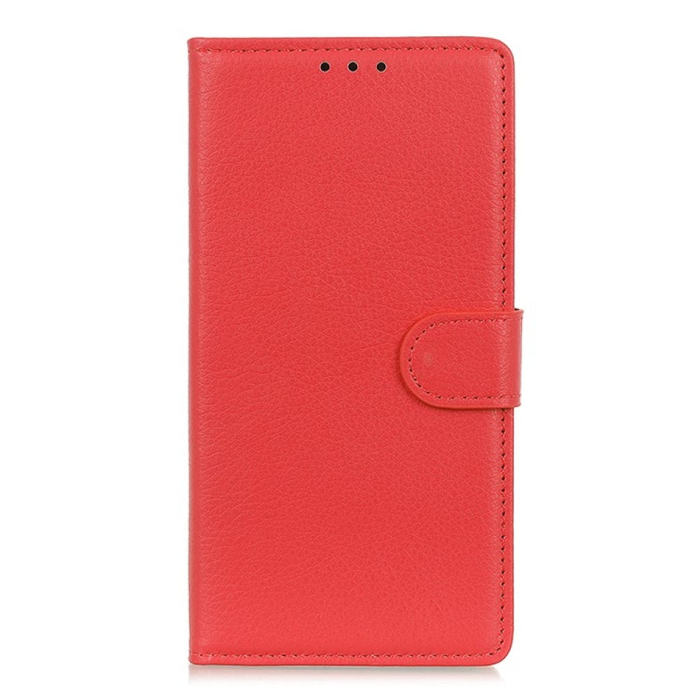 Litchie knižkové púzdro pre Xiaomi 15 Ultra - červené