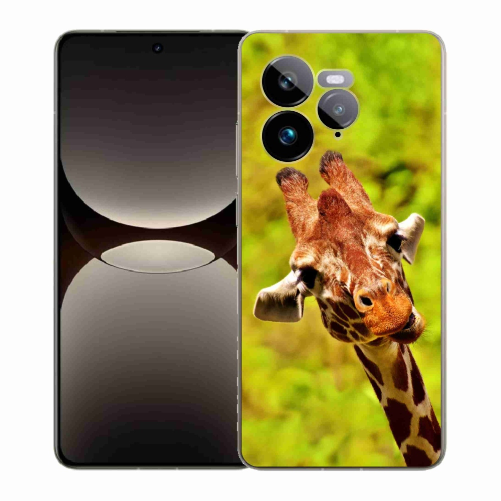 Gélový kryt mmCase na Realme GT 7 Pro 5G - žirafa