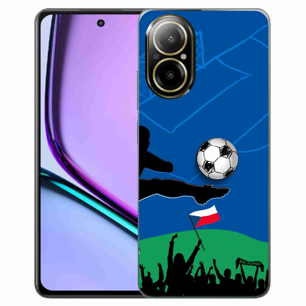 Gélový kryt mmCase na Realme C67 - fanúšikovia futbalu