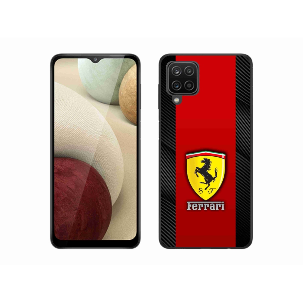 Gélový kryt mmCase na Samsung Galaxy A12 - ferrari