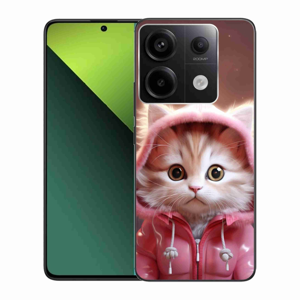 Gélový kryt mmCase na Xiaomi Redmi Note 13 Pro 5G/Poco X6 5G - roztomilé mačiatko 3