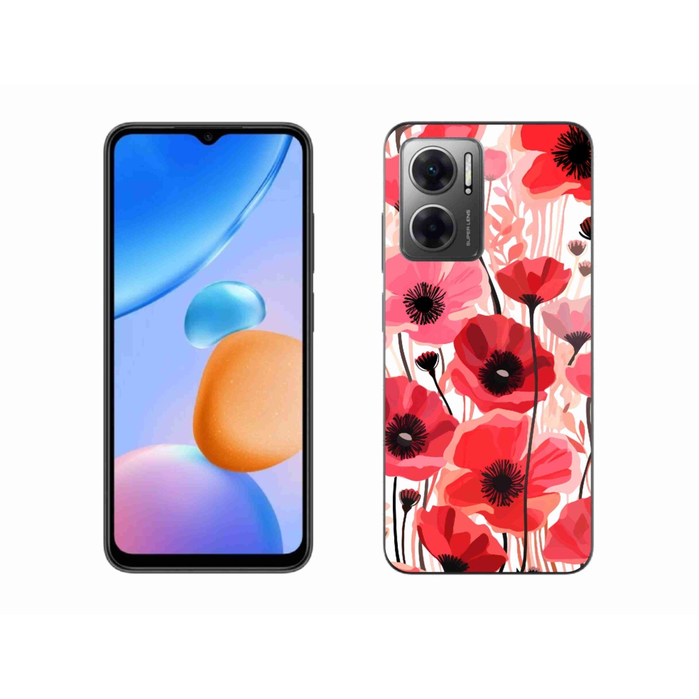 Gélový kryt mmCase na Xiaomi Redmi 10 5G - vlčí mak 1
