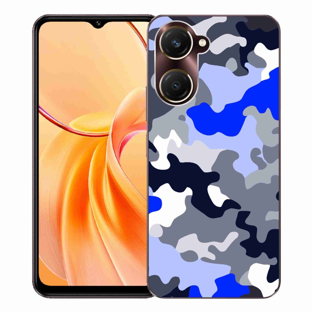 Gélový kryt mmCase na Vivo Y28s 5G - maskáčový vzor 8
