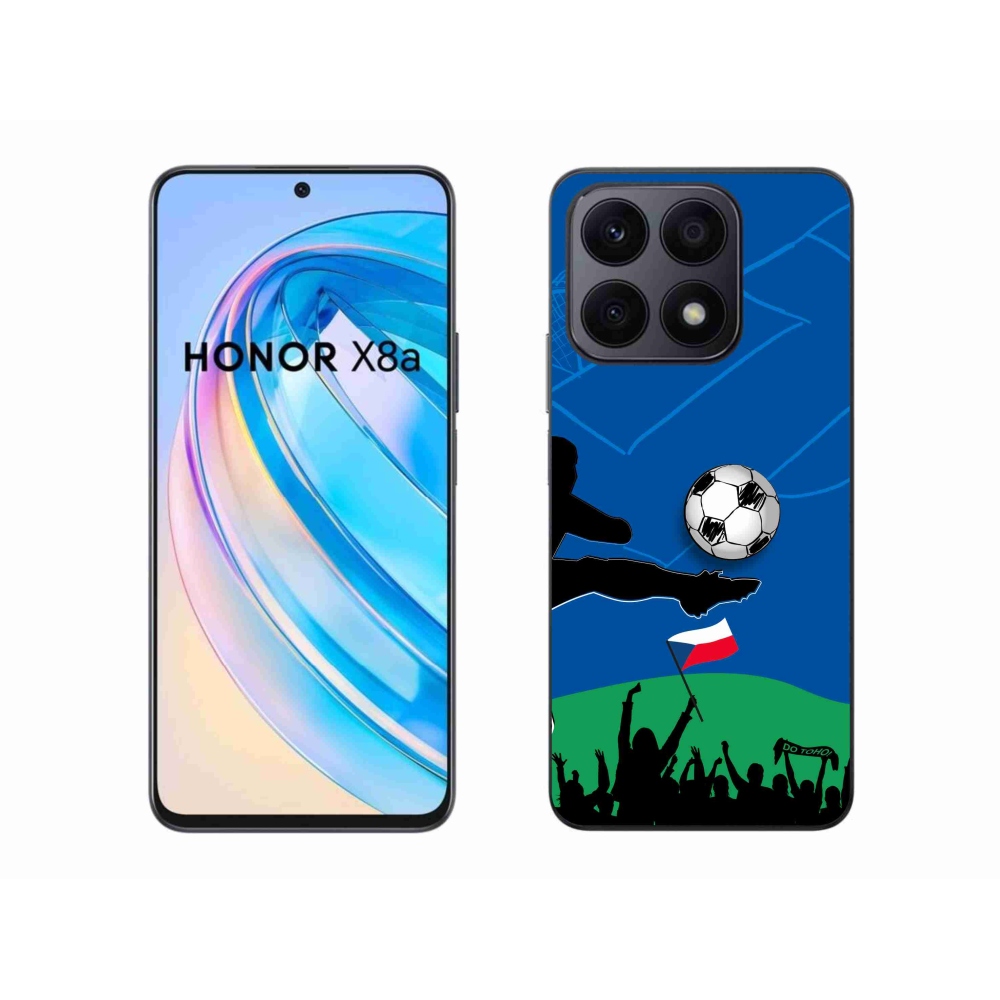 Gélový kryt mmCase na Honor X8a - fanúšikovia futbalu