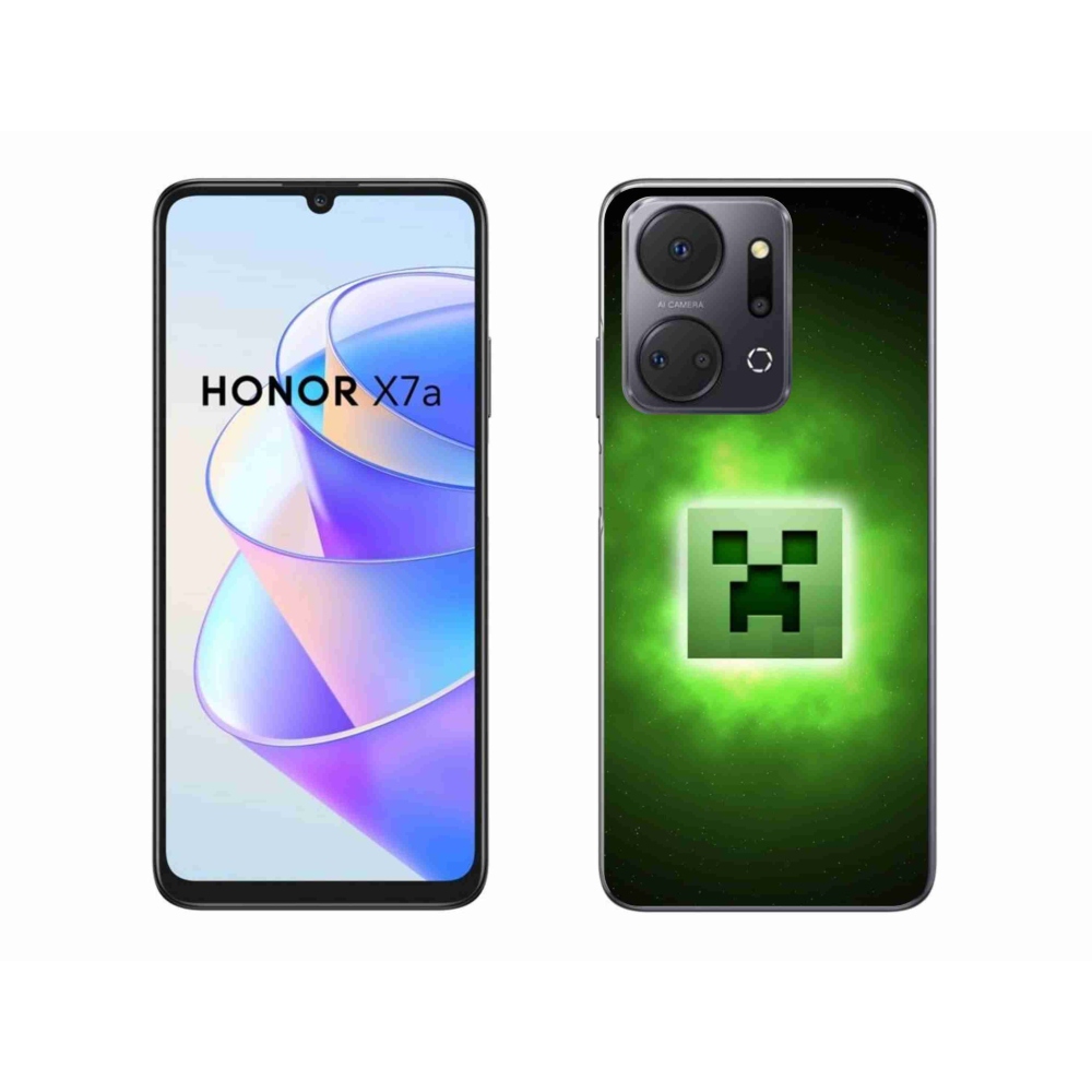 Gélový kryt mmCase na Honor X7a - minecraft