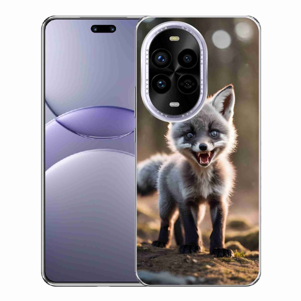 Gélový kryt mmCase na Huawei Nova 13 Pro 5G - rozzúrená líška