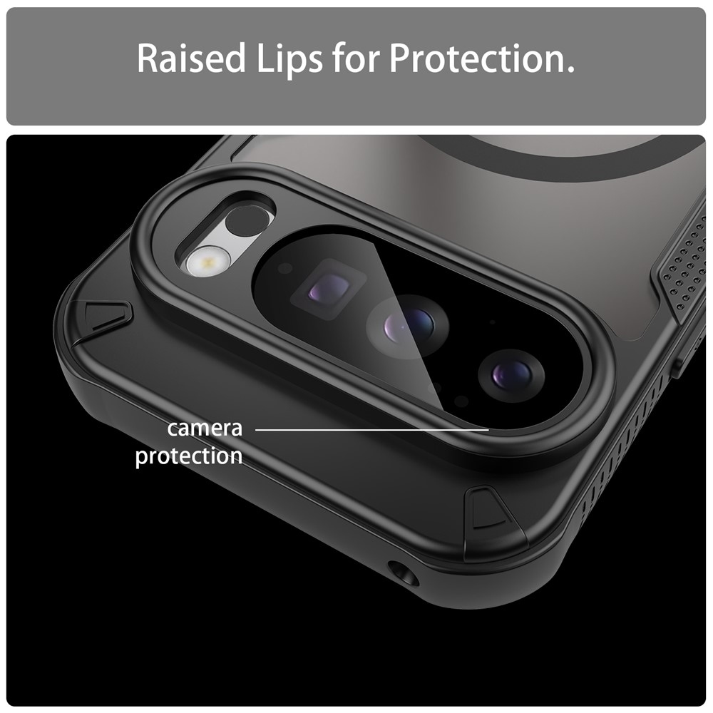Froste odolný kryt s MagSafe na Google Pixel 10 Pro - čierny