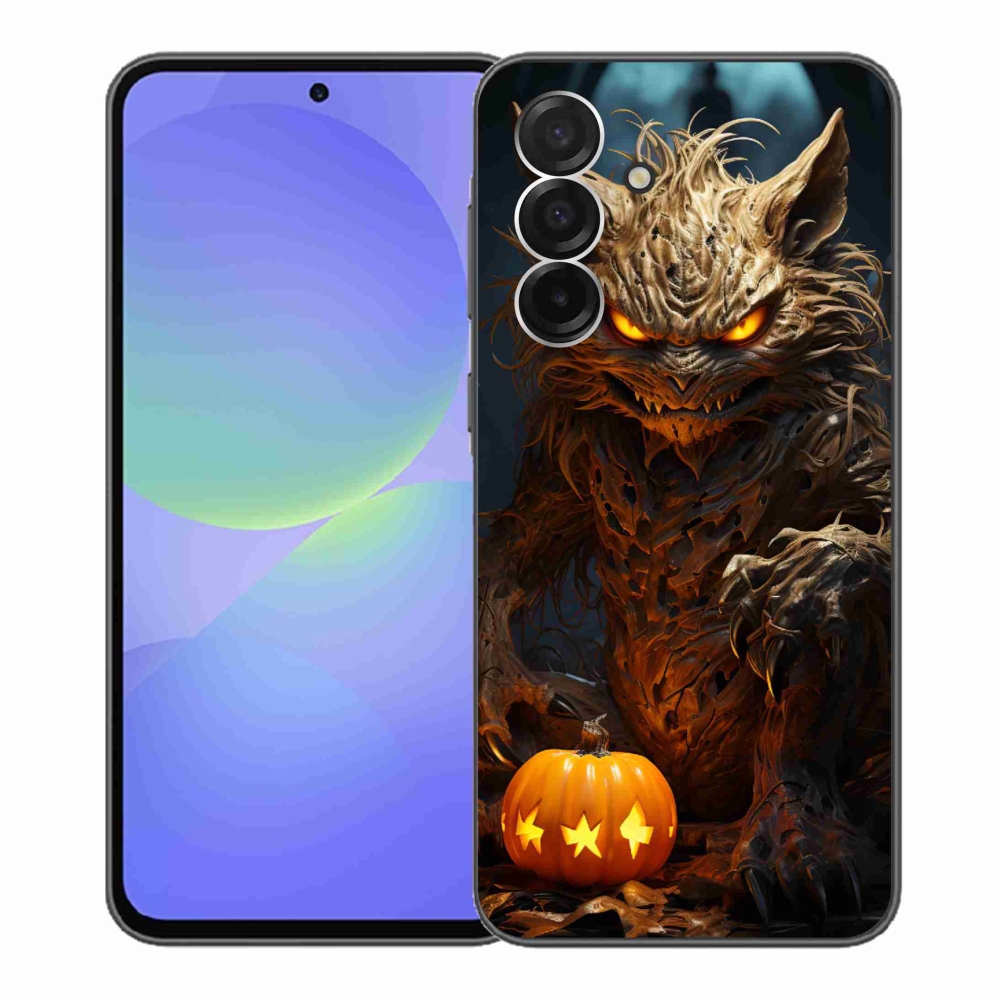 Gélový kryt mmCase na Samsung Galaxy A36 5G - halloweenska príšera