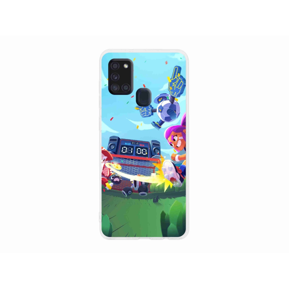 Gélový kryt mmCase na Samsung Galaxy A21s - brawl stars 1