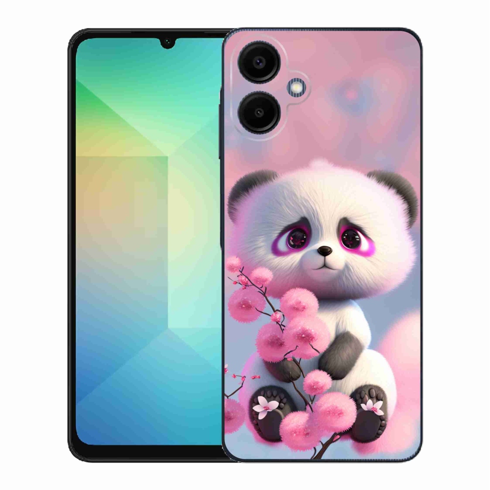 Gélový kryt mmCase na Samsung Galaxy A06 4G - roztomilá panda 1