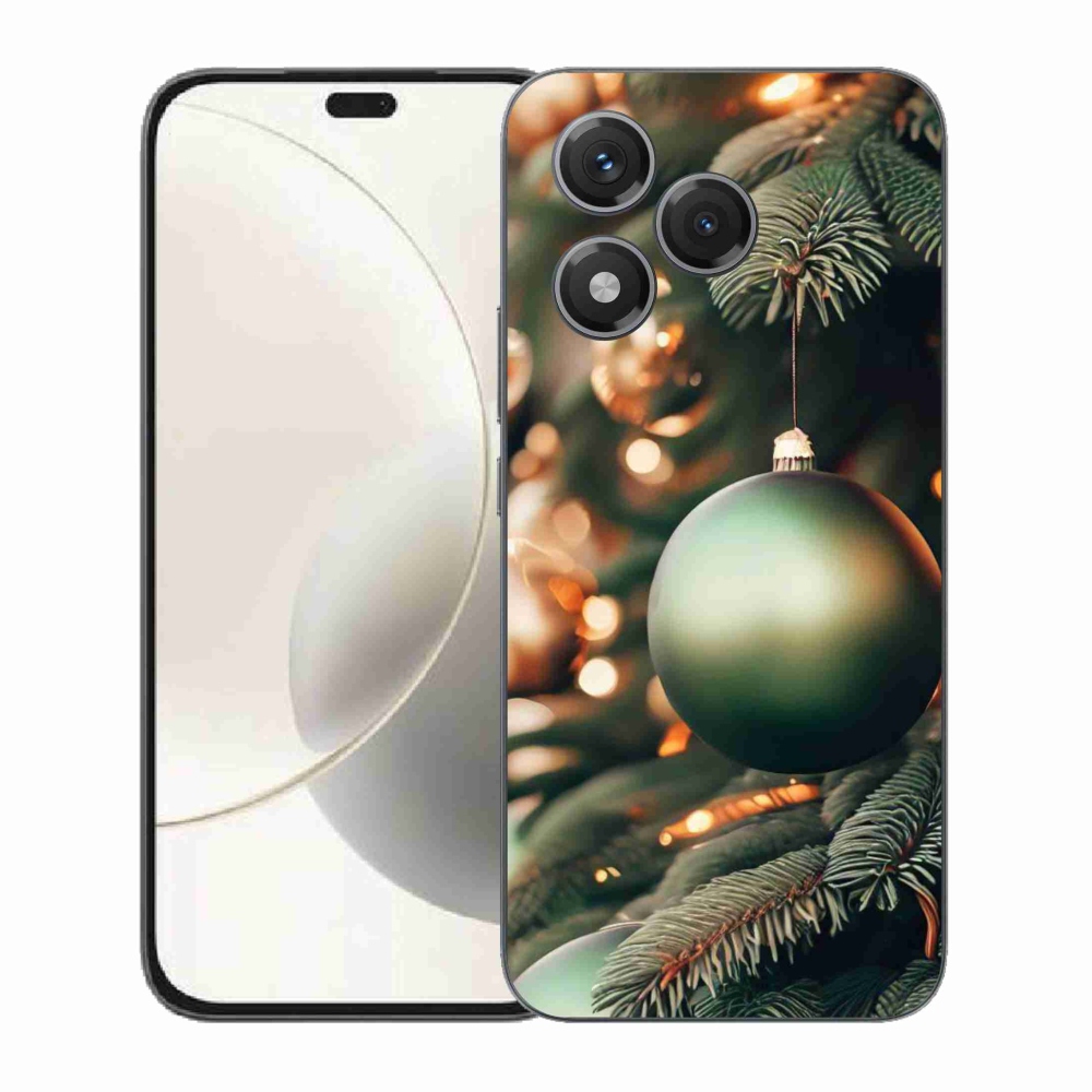 Gélový kryt mmCase na Honor 400 Lite - vianočné ozdoby 1