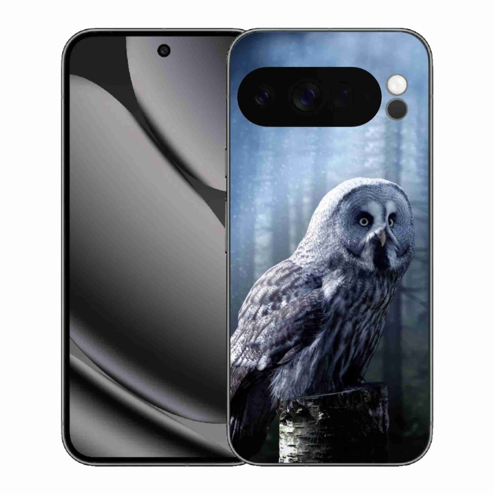 Gélový kryt mmCase na Google Pixel 10 Pro XL - sova