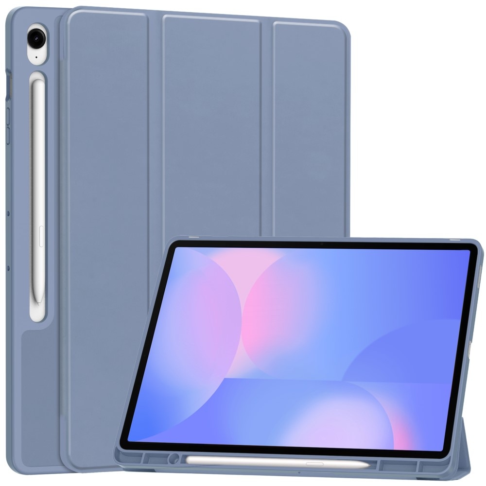 Cases chytré zatváracie púzdro na Samsung Galaxy Tab S10 FE+ - fialové