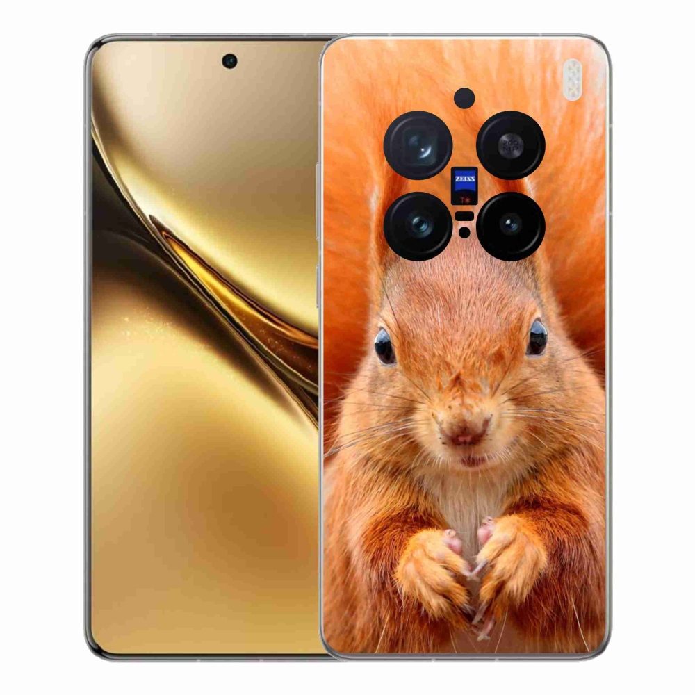 Gélový kryt mmCase na Vivo X200 Pro 5G - veverička