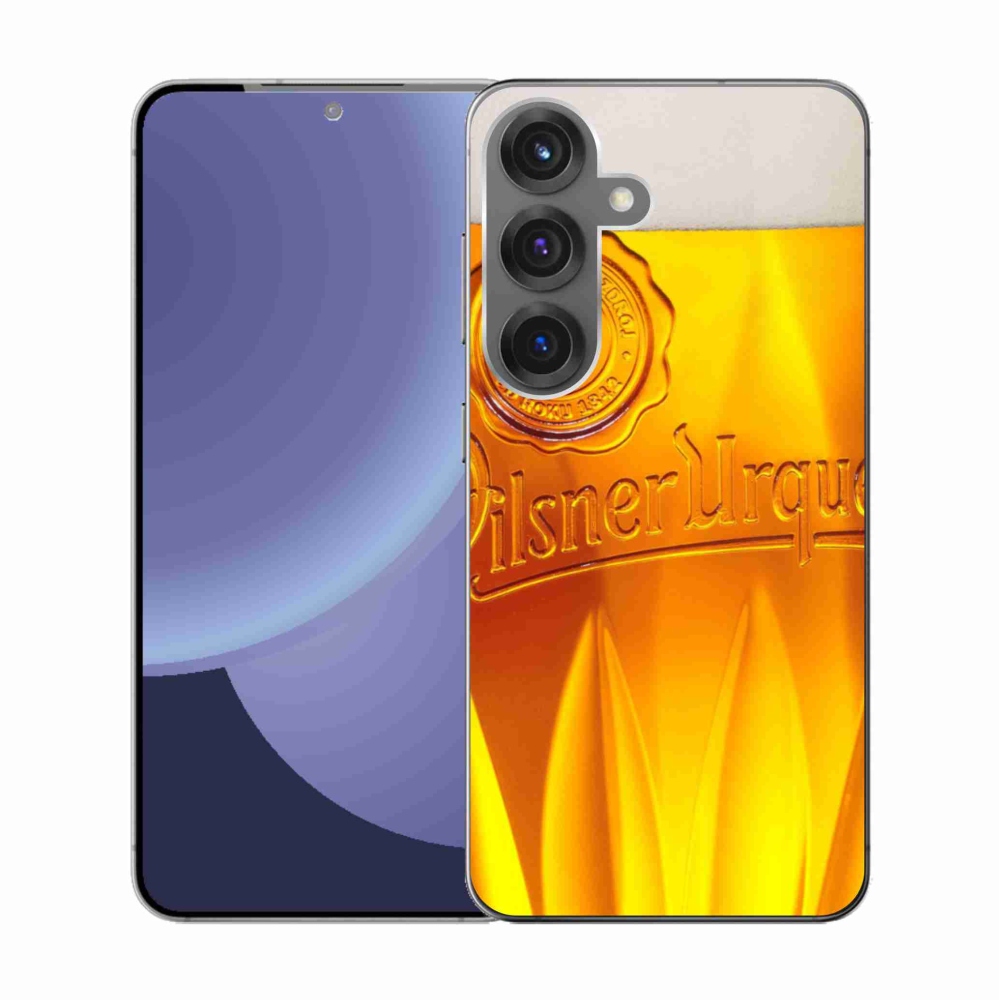 Gélový kryt mmCase na Samsung Galaxy S25 - pivo