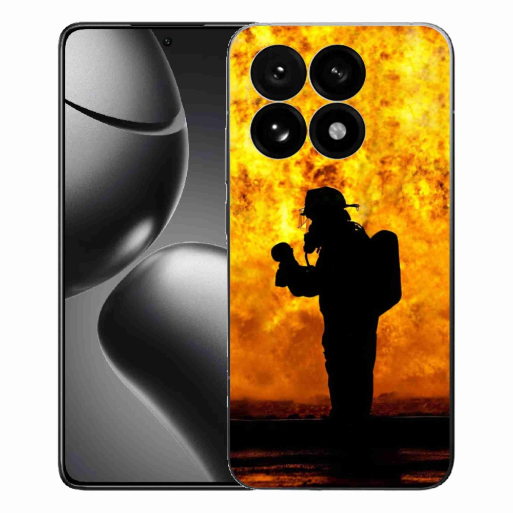 Gélový kryt mmCase na Xiaomi 15T - hasič