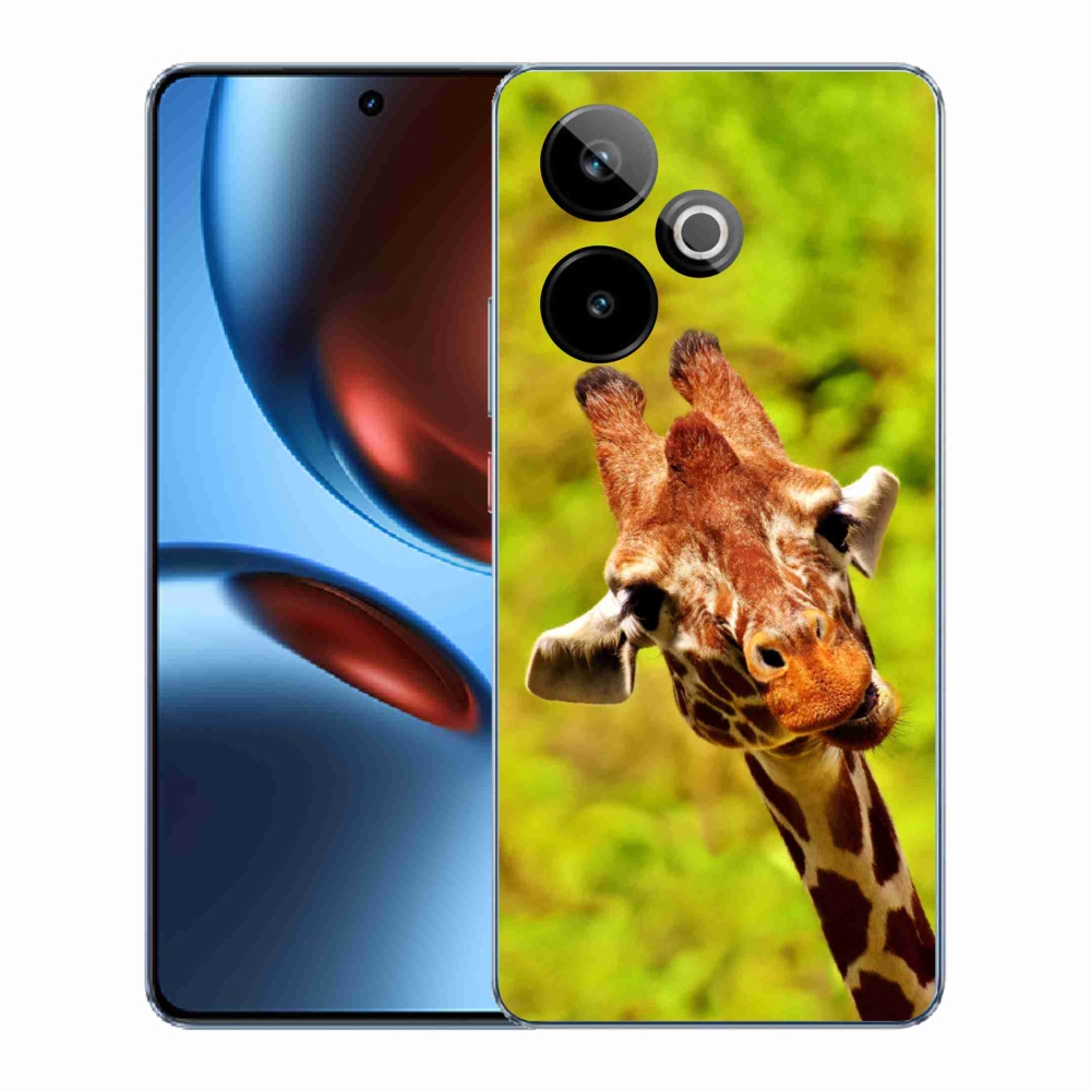 Gélový kryt mmCase na Realme GT 7 5G/GT 7T 5G - žirafa