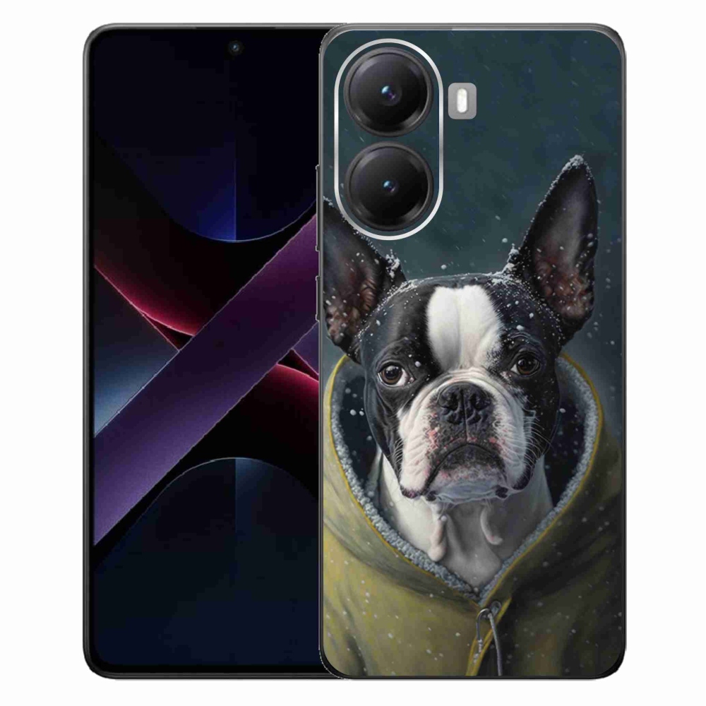 Gélový kryt mmCase na Xiaomi Poco X7 Pro 5G - buldoček