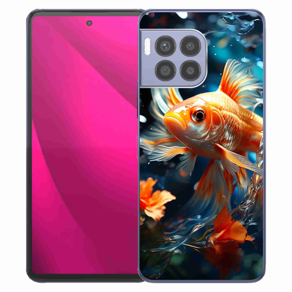 Gélový kryt mmCase na T-Mobile T Phone 2 Pro - rybka