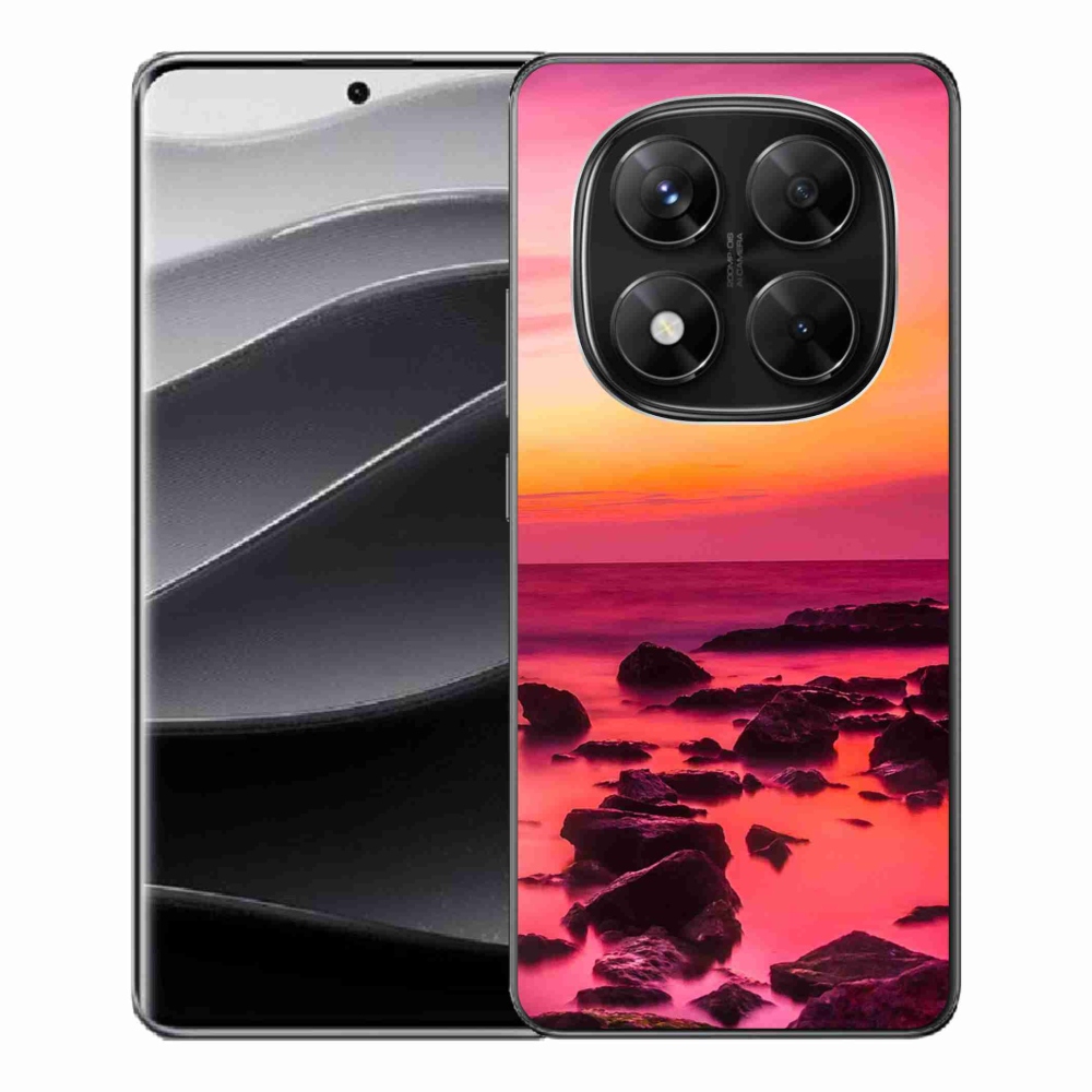 Gélový kryt mmCase na Xiaomi Redmi Note 14 Pro 5G/Poco X7 5G - more a záře
