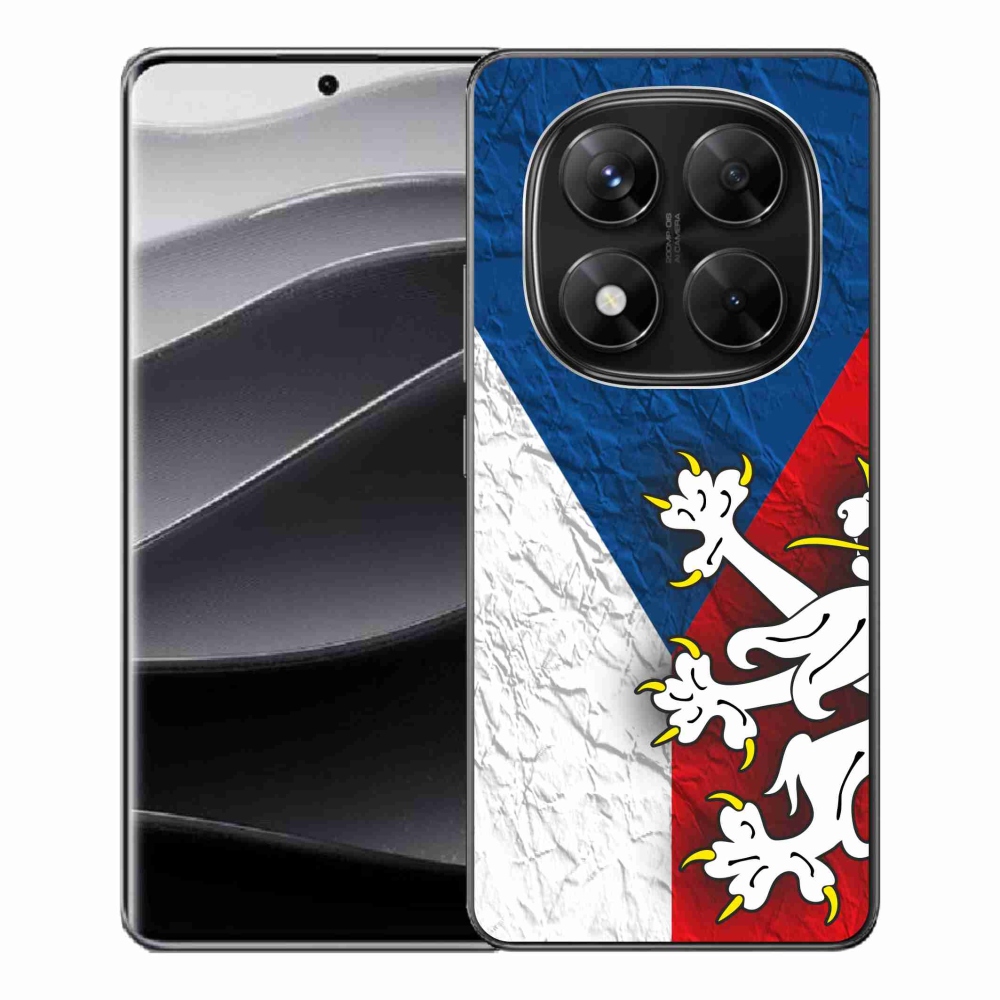 Gélový kryt mmCase na Xiaomi Redmi Note 14 Pro 5G/Poco X7 5G - česká vlajka 1