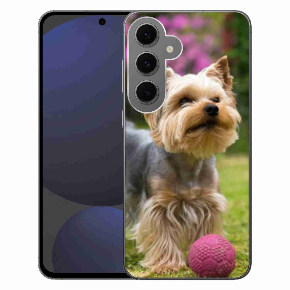 Gélový obal mmCase na Samsung Galaxy S24 FE - yorkšír 4