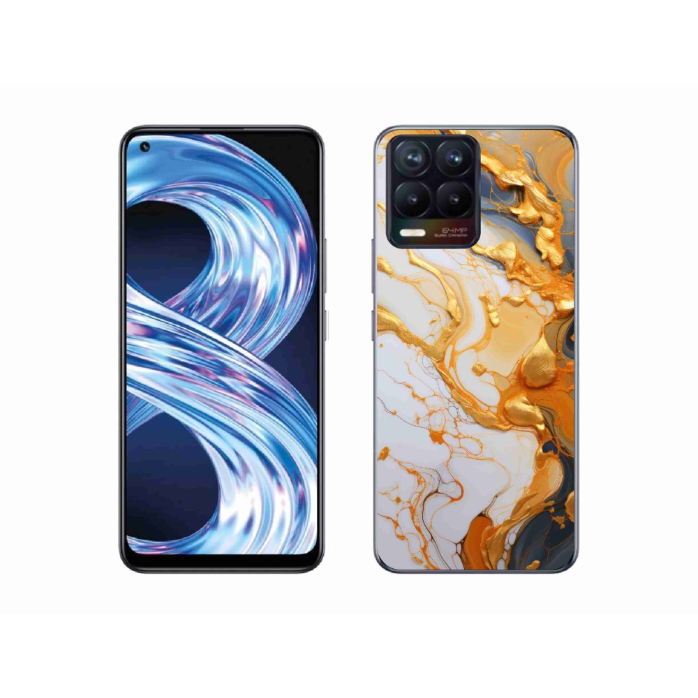 Gélový kryt mmCase na Realme 8 Pro - abstraktný motív 6