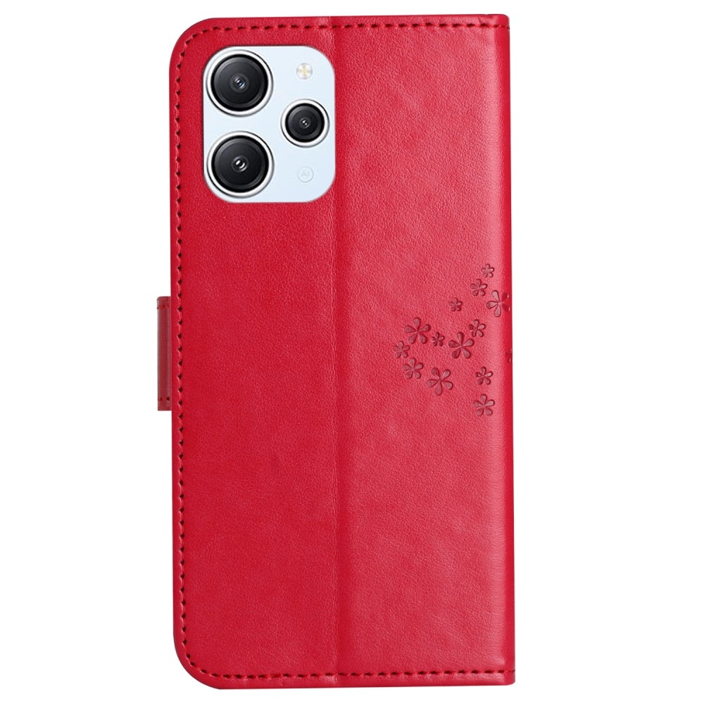 Tree knižkové puzdro na Xiaomi Redmi 12 4G/5G - červené