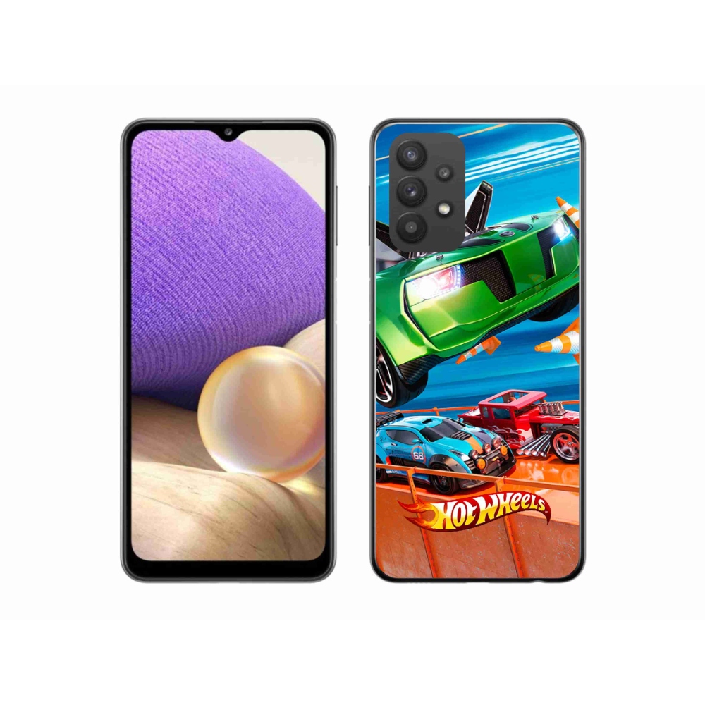 Gélový kryt mmCase na Samsung Galaxy A32 5G - hot wheels 1