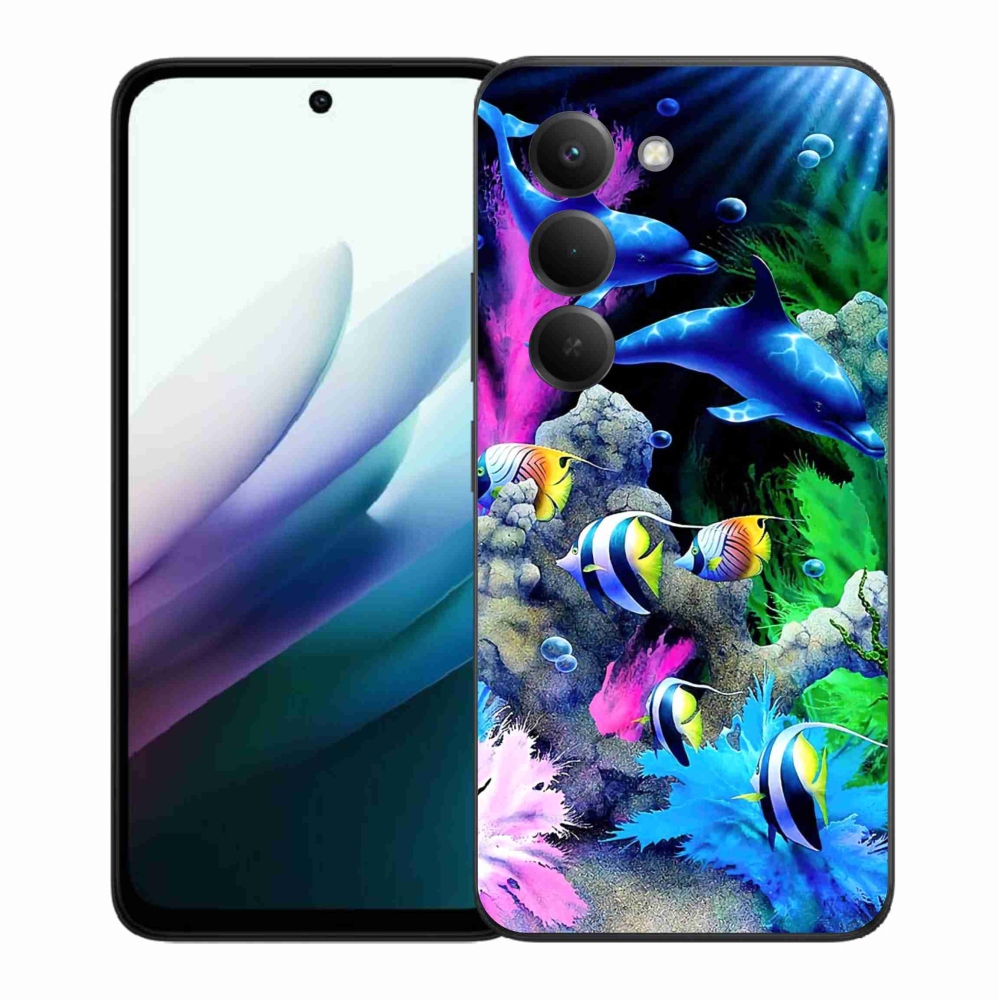 Gélový kryt mmCase na Xiaomi Redmi 15 4G/5G (171mm) - morský svet