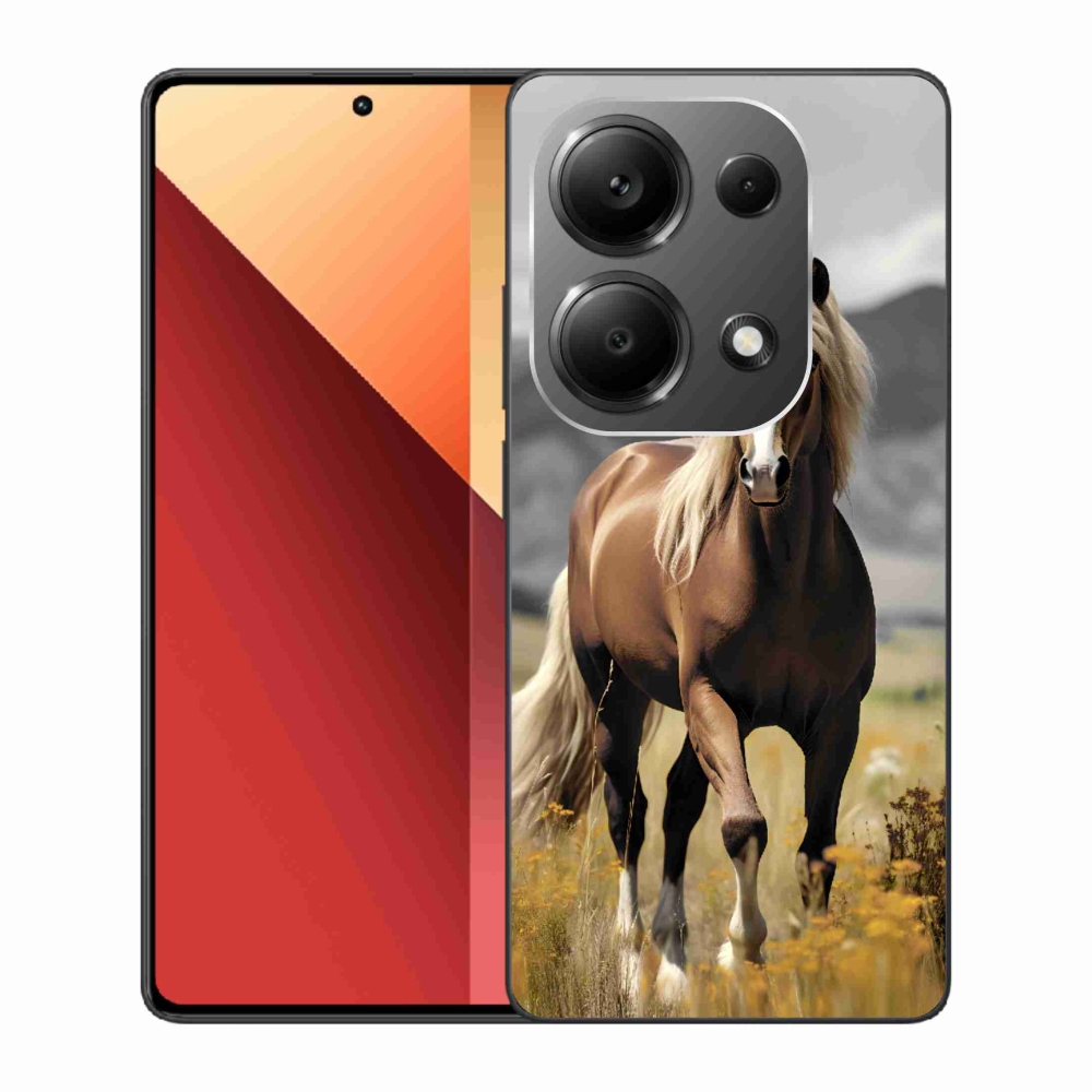 Gélový kryt mmCase na Xiaomi Redmi Note 13 Pro 4G/Poco M6 Pro - hnedý kôň 1