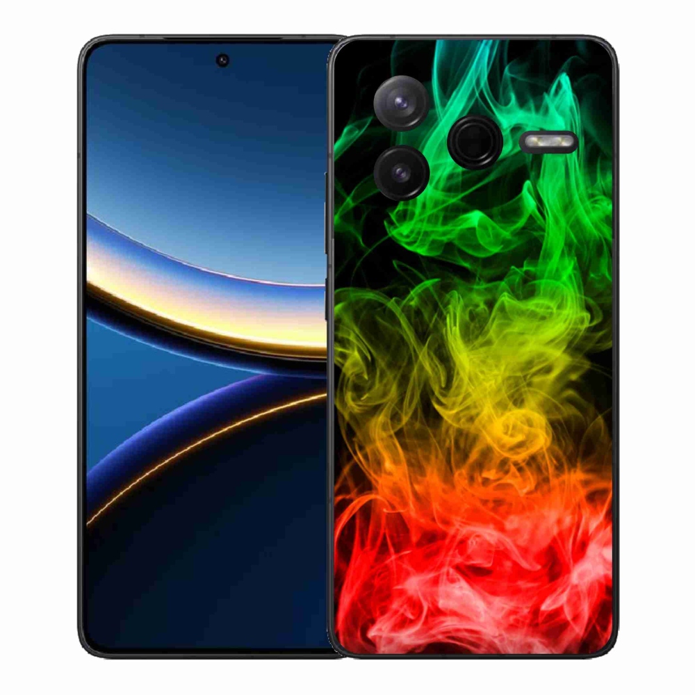 Gélový kryt mmCase na Xiaomi Poco F7 Pro - abstraktný vzor 7