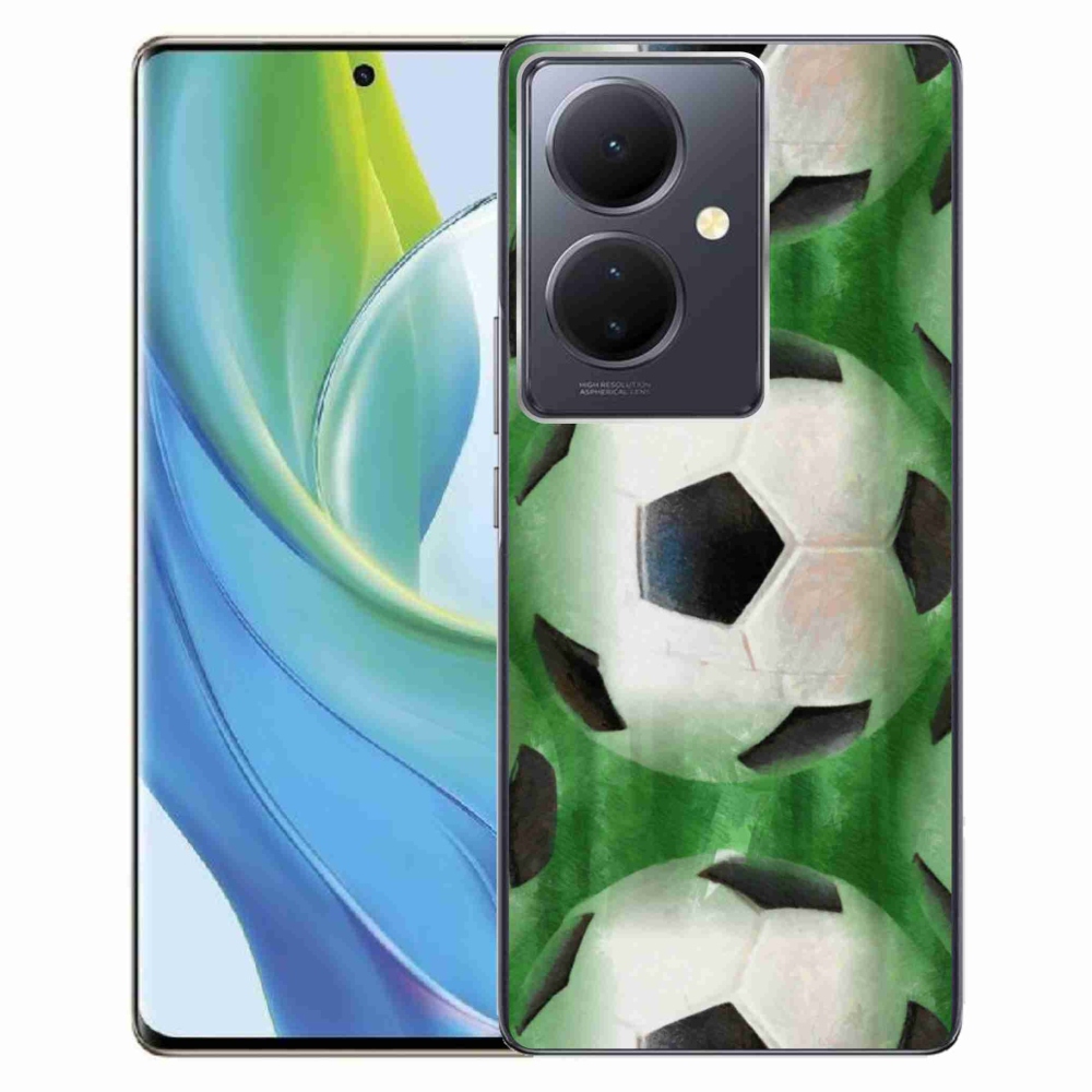 Gélový kryt mmCase na Vivo V29 Lite 5G - futbalová lopta