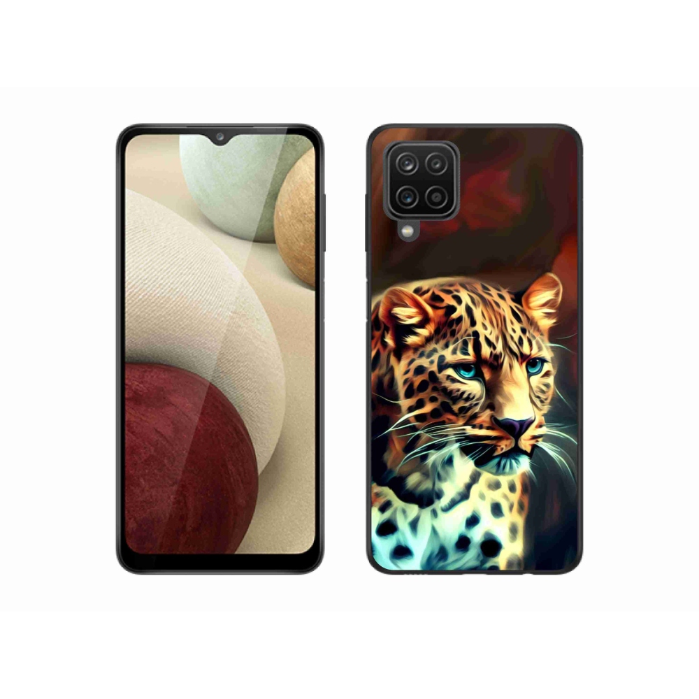 Gélový kryt mmCase na Samsung Galaxy A12 - leopard