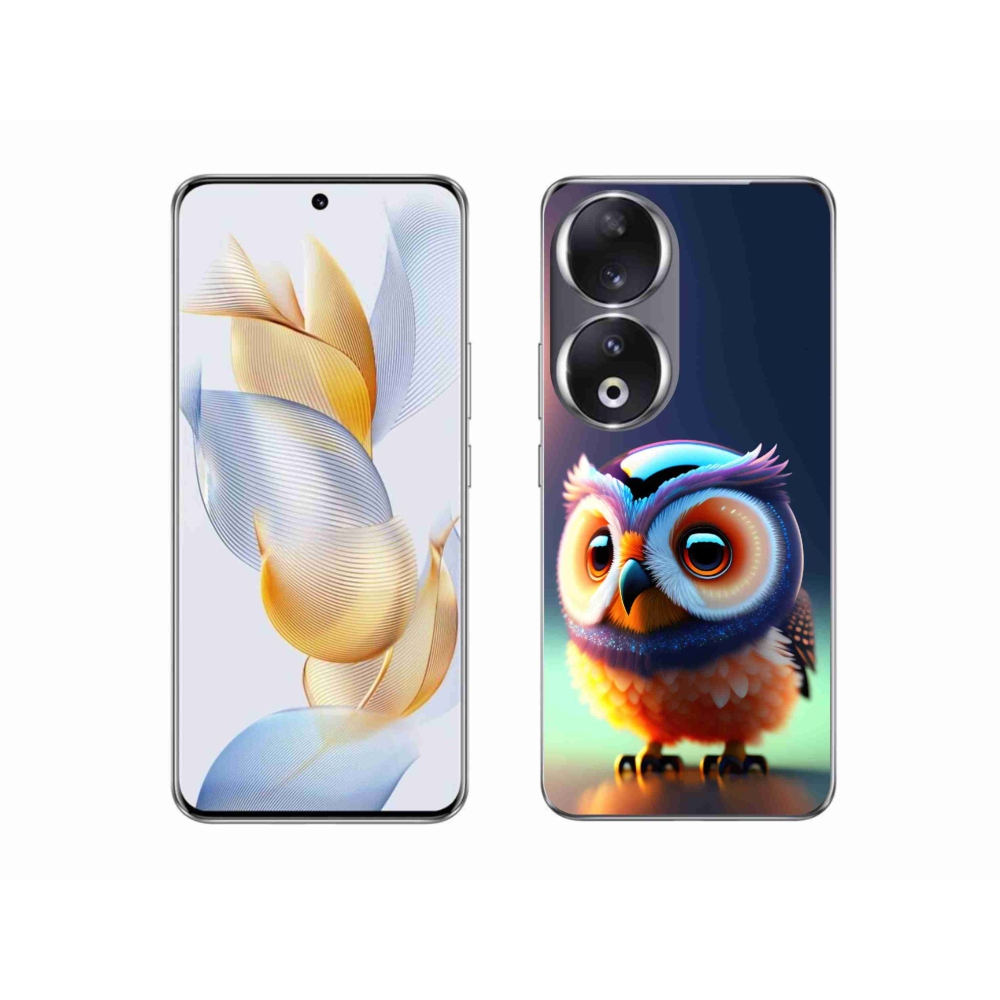 Gélový kryt mmCase na Honor 90 - sovička