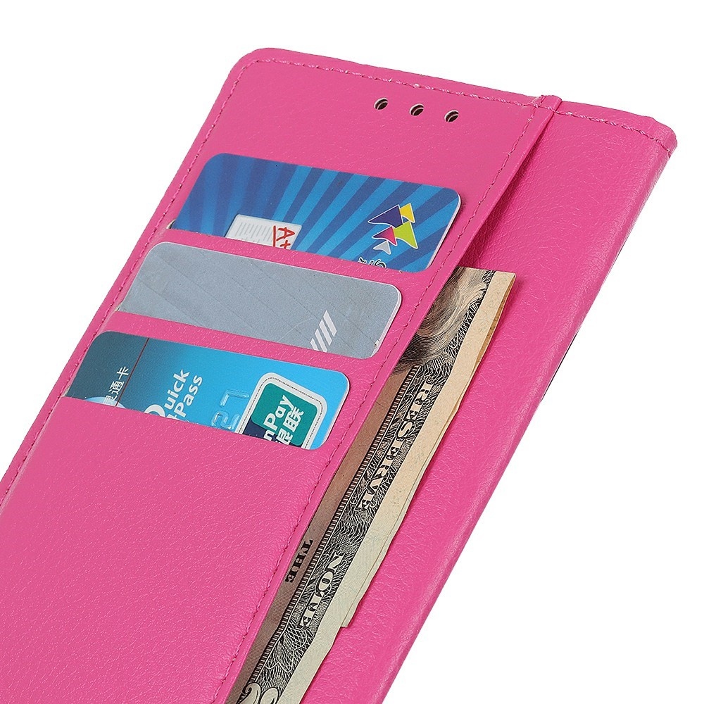 Litchie knižkové púzdro na Xiaomi Redmi 15C 4G/5G (173mm) - rose