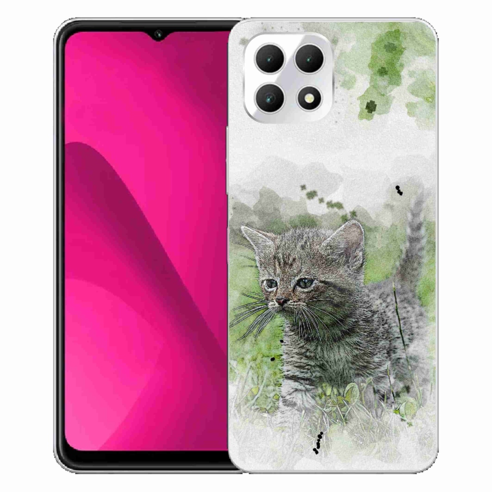 Gélový kryt mmCase na T-Mobile T Phone 2 - roztomilé mačiatko 1